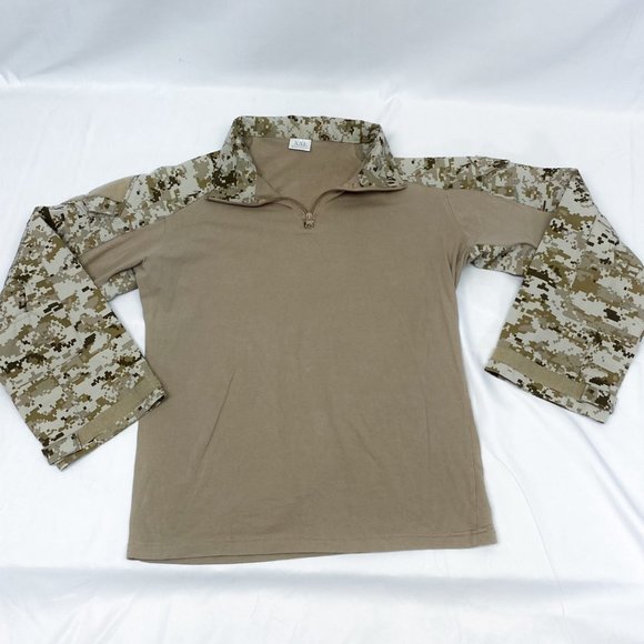 Mens Military Camo Bodysuit Shirt Official Serviceman On Duty Long Sleeve Top - Picture 6 of 13